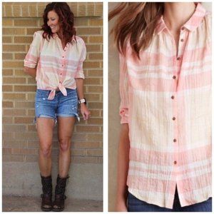 Anthropologie Holding Horses Gailen Shirt